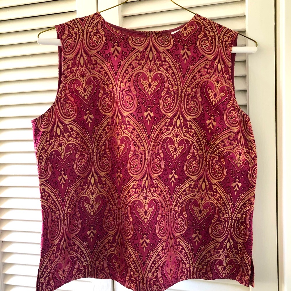 Drapers Studio paisley shell - sleeveless blouse